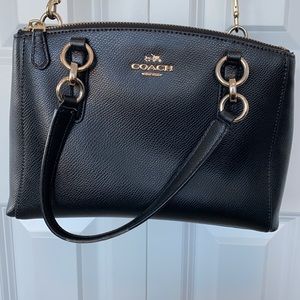 Cross Body Leather Coach Purse